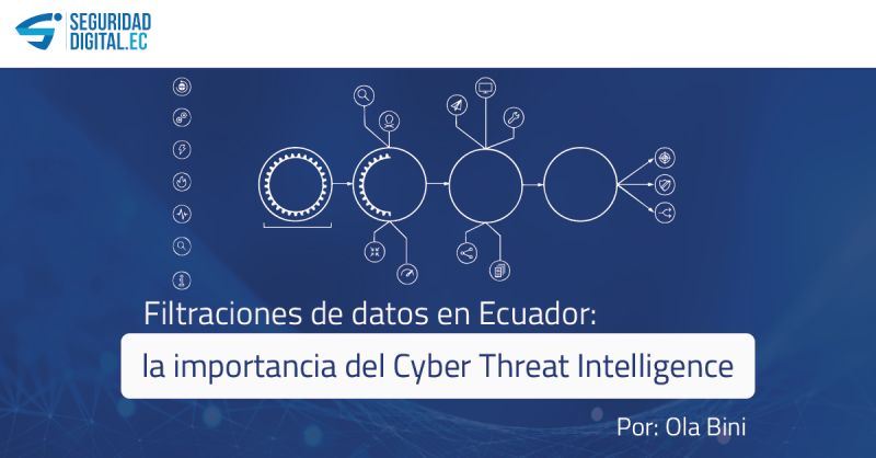 Cyber Threat Intelligence y las recientes filtraciones en Ecuador: ¿qué está pasando realmente?